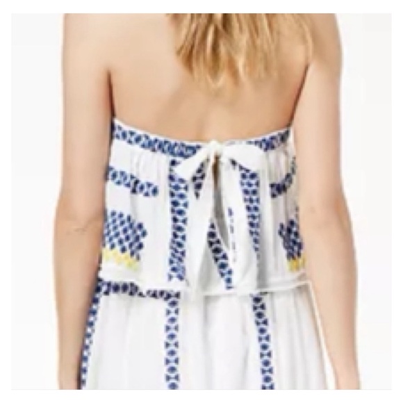 Free People Embroidered Bohemian Dress Small Festival Beachy Cottagcore Hippie - Picture 3 of 14